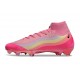 Botas de Futbol Nike Mercurial Superfly 10 Elite FG Air Max95 Rosa