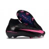 Botas de Futbol Nike Mercurial Superfly 10 Elite FG Negro Rosa