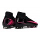 Botas de Futbol Nike Mercurial Superfly 10 Elite FG Negro Rosa