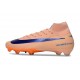 Botas de Futbol Nike Mercurial Superfly 10 Elite FG Naranja Azul