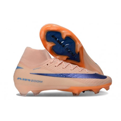 Botas de Futbol Nike Mercurial Superfly 10 Elite FG Naranja Azul