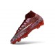 Botas de Futbol Nike Mercurial Superfly 10 Elite FG Rojo Plateada