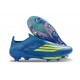 adidas F50 + LL FG X MESSI Azul Royal Amarillo Solar Semi Azul Burst