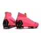 Bota Nuevo Nike Mercurial Superfly 6 Elite DF FG Rosa Negro