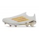 Zapatillas de Futbol adidas F50 + LL FG Blanco Dorada