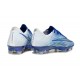 Bota Nike Air Zoom Mercurial Vapor XVII Elite FG Azul Plateada Blanco