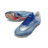 Bota Nike Air Zoom Mercurial Vapor XVII Elite FG Azul Plateada Blanco