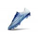 Bota Nike Air Zoom Mercurial Vapor XVII Elite FG Azul Plateada Blanco