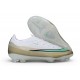 Bota Nike Air Zoom Mercurial Vapor XVII Elite FG Blanco Brillo verde Mtlc Dorado