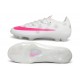 Bota Nike Air Zoom Mercurial Vapor XVII Elite FG Blanco Rosa