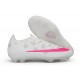 Bota Nike Air Zoom Mercurial Vapor XVII Elite FG Blanco Rosa