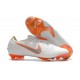 Botas de Fútbol Nike Mercurial Vapor XII Elite FG Blanco Naranja