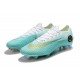 Ronaldo Botas de Fútbol Nike Mercurial Vapor XII Elite FG Azul Blanco