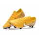 Neymar Botas de Fútbol Nike Mercurial Vapor XII Elite FG Amarillo Blanco