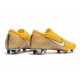 Neymar Botas de Fútbol Nike Mercurial Vapor XII Elite FG Amarillo Blanco