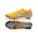 Neymar Botas de Fútbol Nike Mercurial Vapor XII Elite FG Amarillo Blanco