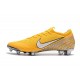 Neymar Botas de Fútbol Nike Mercurial Vapor XII Elite FG Amarillo Blanco