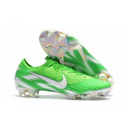 Botas de Fútbol Nike Mercurial Vapor XII Elite FG Verde Plata