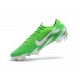 Botas de Fútbol Nike Mercurial Vapor XII Elite FG Verde Plata