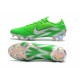 Botas de Fútbol Nike Mercurial Vapor XII Elite FG Verde Plata