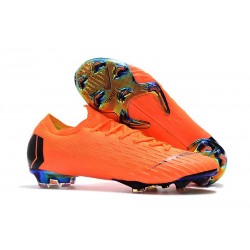 Botas de Fútbol Nike Mercurial Vapor XII Elite FG Naranja Negro