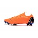 Botas de Fútbol Nike Mercurial Vapor XII Elite FG Naranja Negro