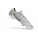 Botas de Fútbol Nike Mercurial Vapor XII Elite FG Plata Negro