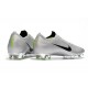 Botas de Fútbol Nike Mercurial Vapor XII Elite FG Plata Negro