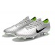 Botas de Fútbol Nike Mercurial Vapor XII Elite FG Plata Negro