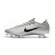 Botas de Fútbol Nike Mercurial Vapor XII Elite FG Plata Negro