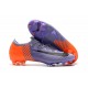 Botas de Fútbol Nike Mercurial Vapor XII Elite FG Violeta Naranja