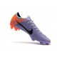 Botas de Fútbol Nike Mercurial Vapor XII Elite FG Violeta Naranja