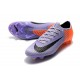 Botas de Fútbol Nike Mercurial Vapor XII Elite FG Violeta Naranja