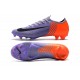 Botas de Fútbol Nike Mercurial Vapor XII Elite FG Violeta Naranja