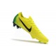 Botas de Fútbol Nike Mercurial Vapor XII Elite FG Amarillo Verde