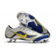 Zapatos Nike Mercurial Vapor 12 Elite FG - Plata Azul Amarillo