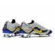 Zapatos Nike Mercurial Vapor 12 Elite FG - Plata Azul Amarillo