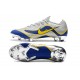 Zapatos Nike Mercurial Vapor 12 Elite FG - Plata Azul Amarillo