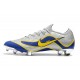 Zapatos Nike Mercurial Vapor 12 Elite FG - Plata Azul Amarillo