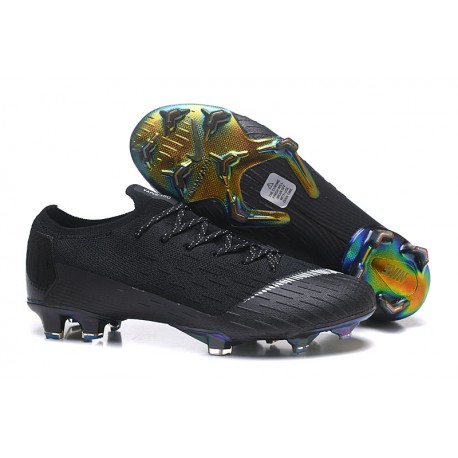 Zapatos Nike Mercurial Vapor 12 Elite FG - Negro Blanco