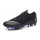 Zapatos Nike Mercurial Vapor 12 Elite FG - Negro Blanco