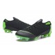 Zapatos Nike Mercurial Vapor 12 Elite FG - Negro Verde