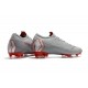 Zapatos Nike Mercurial Vapor 12 Elite FG - Gris Rojo