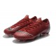 Zapatos Nike Mercurial Vapor 12 Elite FG - Rojo Negro