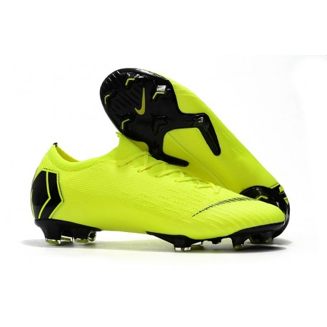 Zapatos Nike Mercurial Vapor 12 Elite FG - Voltio Negro