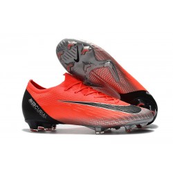 Nike Mercurial Vapor XII Elite FG Zapatillas Ronaldo Rojo Plata