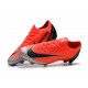 Nike Mercurial Vapor XII Elite FG Zapatillas Ronaldo Rojo Plata