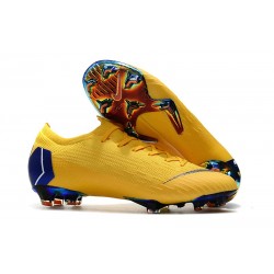 Nike Mercurial Vapor XII Elite FG Zapatillas Hombre Amarillo Azul