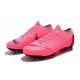 Nike Mercurial Vapor XII Elite FG Zapatillas Hombre Rosa Negro