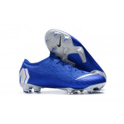 Nike Mercurial Vapor XII Elite FG Zapatillas Hombre Azul Plata